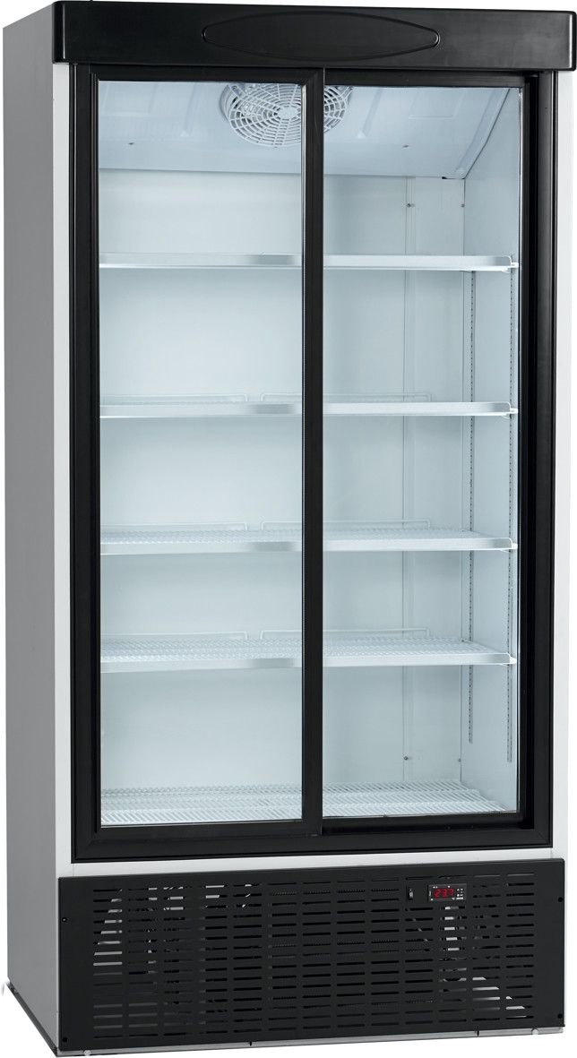 Esta Glasschiebetüren-Kühlschrank SL 1002 G