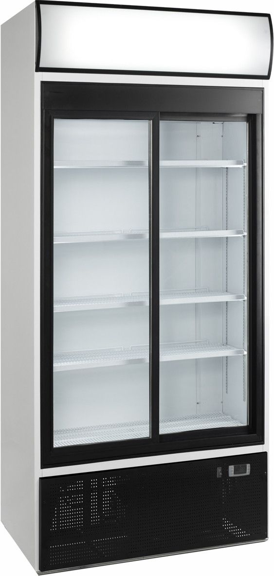 Esta Glasschiebetüren-Kühlschrank SL 891 GL