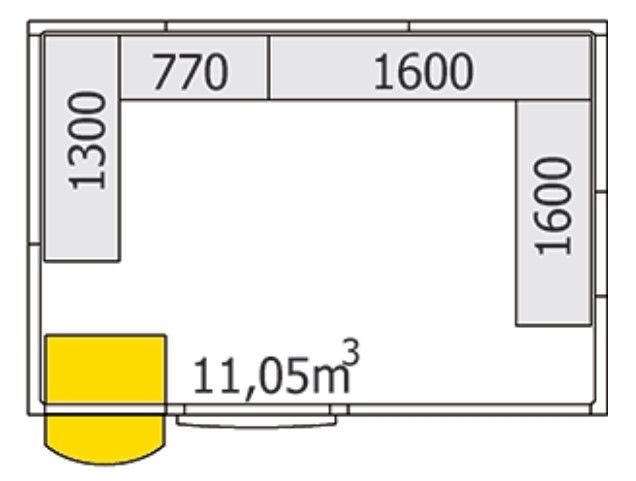 NordCap Kühlzellenregal Z-MB 290-230