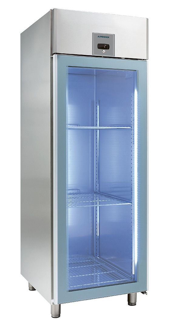 Alpeninox Glastürkühlschrank KU 702-G Comfort