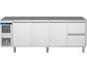 Alpeninox Kühltisch, 4 Abteile CLM 700 4-7011