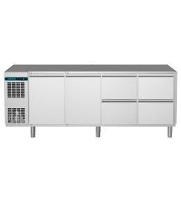 Alpeninox Kühltisch, 4 Abteile CLM 650 4-7031