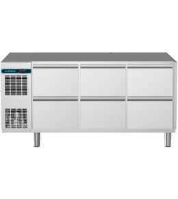 Alpeninox Kühltisch, 3 Abteile CLM 700 3-7051