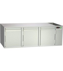 NordCap Unterbau-Tiefkühltisch TKE 3-65-3T MFR
