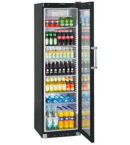 Flaschenkühlschrank Getränke  Glastürenkühlschrank 