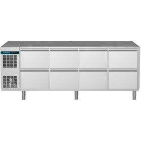 Alpeninox Kühltisch, 4 Abteile CLM 700 4-7051