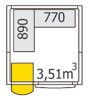 NordCap Kühlzellenregal Z-MB 140-170