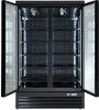 Esta Glastür-Tiefkühlschrank KF1006Eblack