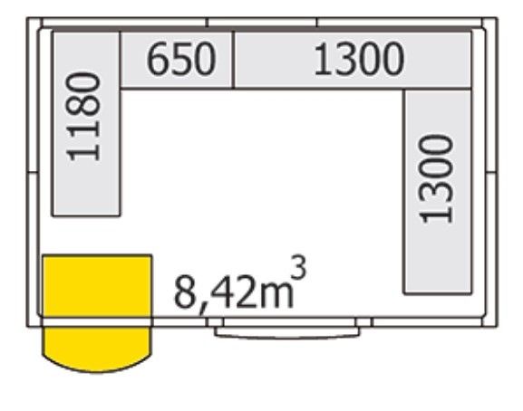 NordCap Kühlzellenregal Z-MB 260-200