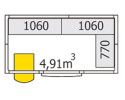 NordCap Regalsystem für Kühlzelle Z-MB 230-140