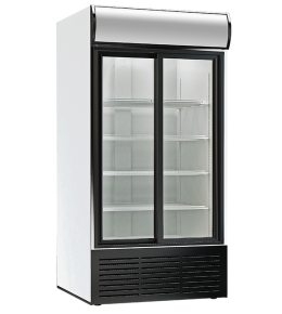 KBS Glastürkühlschrank 1250 GDU mit Schiebetüren