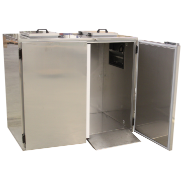 KBS Abfallkühler 3 x 240 l