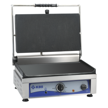 KBS Kontaktgrill 45x27 gerillt & glatt 1 Heizzone