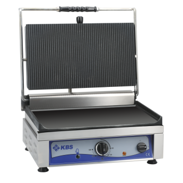 KBS Kontaktgrill 36x27 gerillt & glatt 1 Heizzone