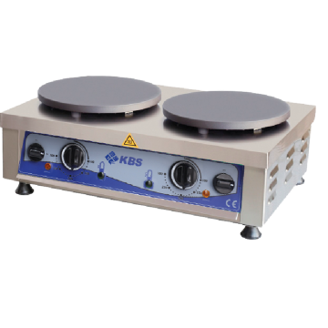 KBS Crêpeseisen 2 Platten 40 cm