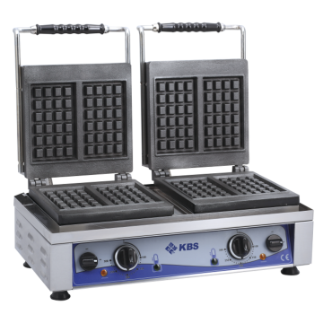 KBS Waffeleisen Brüsseler II wechselbare Backplatten