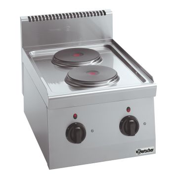 Bartscher Elektroherd 600 2PLTG