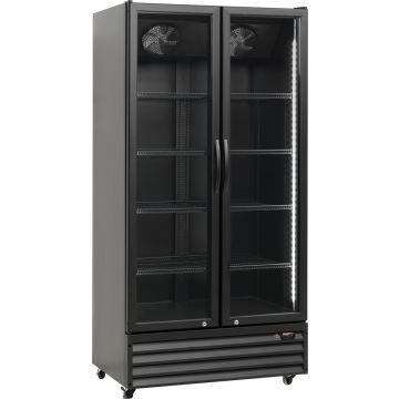 Esta Glastürkühlschrank SD 826Eblack