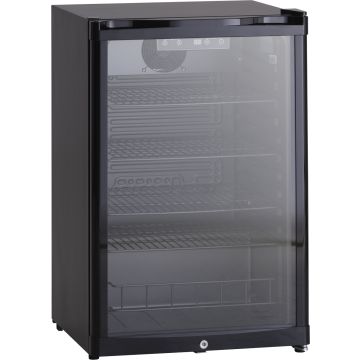 Esta Glastürkühlschrank DKS142Eblack