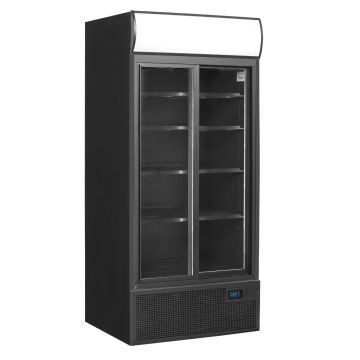 Esta Glasschiebetüren-Kühlschrank SL 891 GLSS