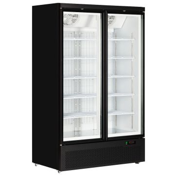 Esta Glastür-Tiefkühlschrank Atom Maxi F2DB