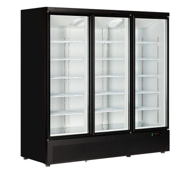 Esta Glastür-Tiefkühlschrank Atom Maxi F3DB