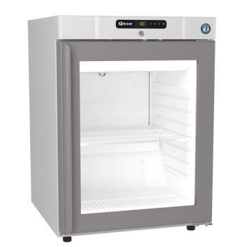 Gram Glastür-Tiefkühlschrank COMPACT FG220L DRGE