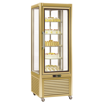 KBS Kuchenvitrine Prisma 400 TNV-PG bronze