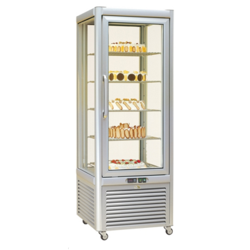 KBS Kuchenvitrine Prisma 400 TNV-PF silber