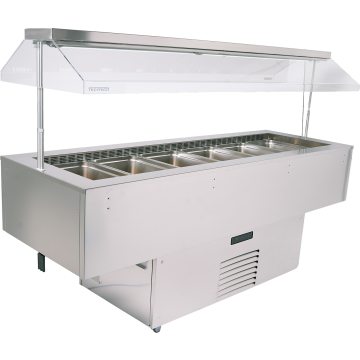 KBS Salatbar Isola 6M VT Inox