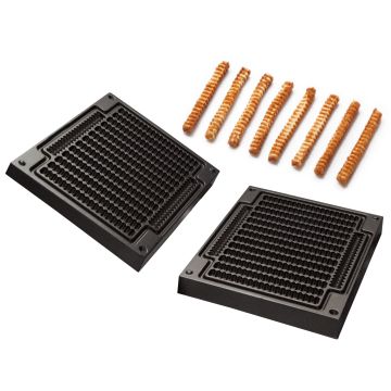 Neumärker Waffel-Pommes Backplattensatz für SWiNG Backsystem