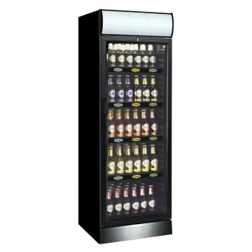Tefcold Getränkekühlschrank SCU1280CP Black