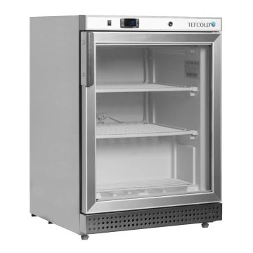 Tefcold Glastür-Tiefkühlschrank UF200SG