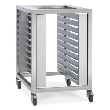 Convotherm Untergestell mit 10 GN Einschüben auf Rollen für mini 6.10