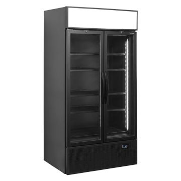 Tefcold Getränkekühlschrank FSC1000H BLACK