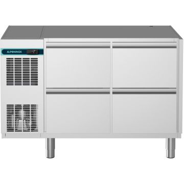 Alpeninox Kühltisch (2 Abteile) CLM 700 2-7031