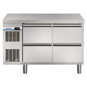 NordCap Cool-Line Kühltisch (2 Abteile) KT-CL 1241 4Z
