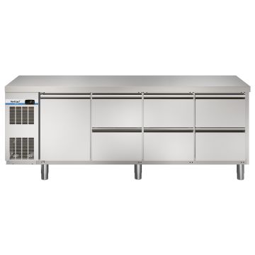 NordCap Cool-Line Kühltisch (4 Abteile) KT-CL 2149 1T 6Z