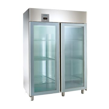 Alpeninox Gewerbekühlschrank KU 1402 G COMFORT