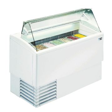 NordCap Cool-Line Eisvitrine ISETTA 6 TP STD
