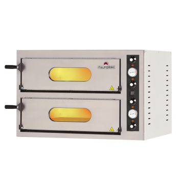 Italforni Pizzaofen Compact 4+4