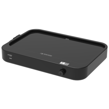 Rieber K-POT 1/1-ch-800 Edelstahl schwarz