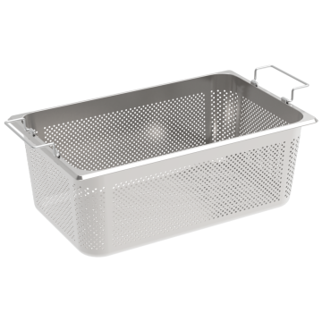 Rieber GN-Behälter 1/1 194 gelocht, zum Einsetzen - Klappgriff