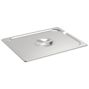 Rieber GN-Flachdeckel 1/2 - mit Löffelausschnitt