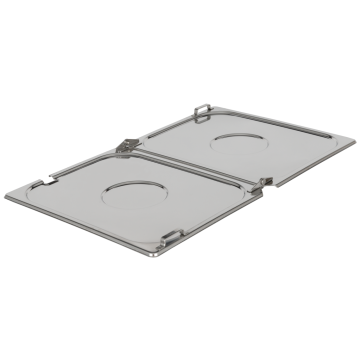 Rieber GN-Scharnier-Flachdeckel 1/1 - mit Löffelausschnitt