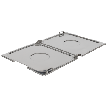 Rieber GN-Scharnier-Flachdeckel 1/1 - mit Griffausschnitt