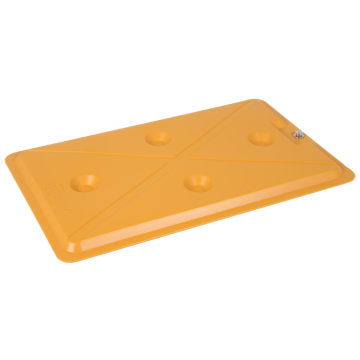 Rieber Kühlpellet Kunststoff GN 1/1 orange