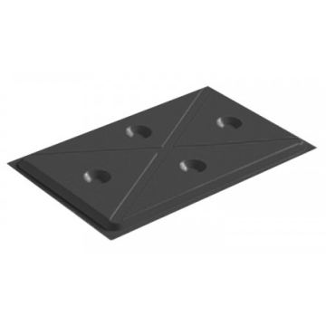 Rieber Kühlpellet Kunststoff GN 1/1 schwarz