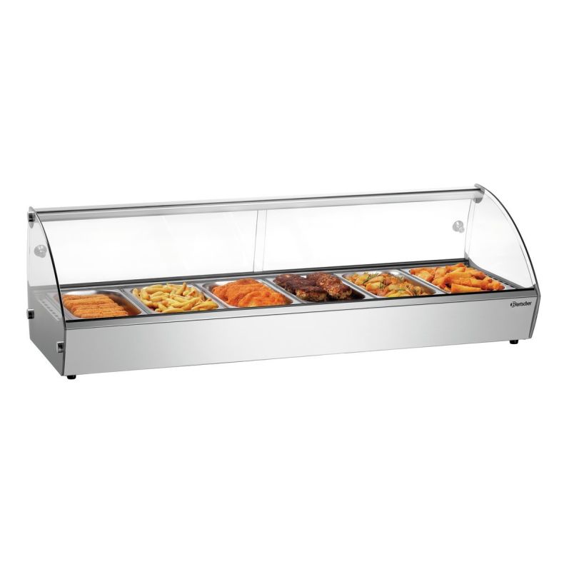 Bartscher Heiße Theke R6 6 x 1/3 GN