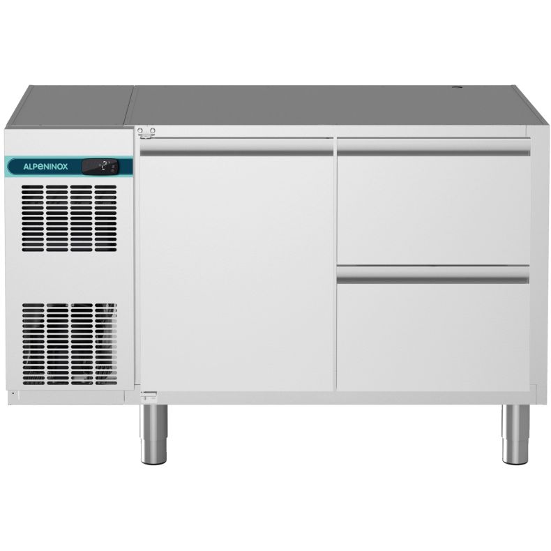 Alpeninox Kühltisch (2 Abteile) CLM 650 2-7011